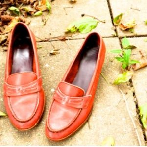 Vintage Leather Penny Loafers