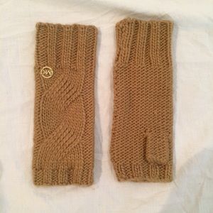 Michael Kors wool fingerless gloves