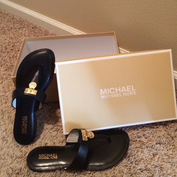 MICHAEL Michael Kors Shoes - ***SOLD***Michael Kors Black Sandals