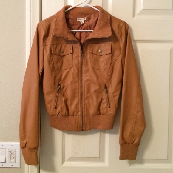 Caramel motorcycle jacket - Picture 1 of 3