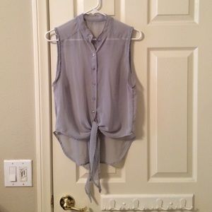 Brandy Melville Tie Up Top