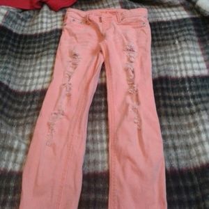 Light Pink skinny jeans