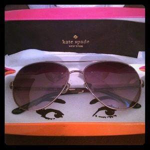 Kate Spade Aviator Sunglasses.