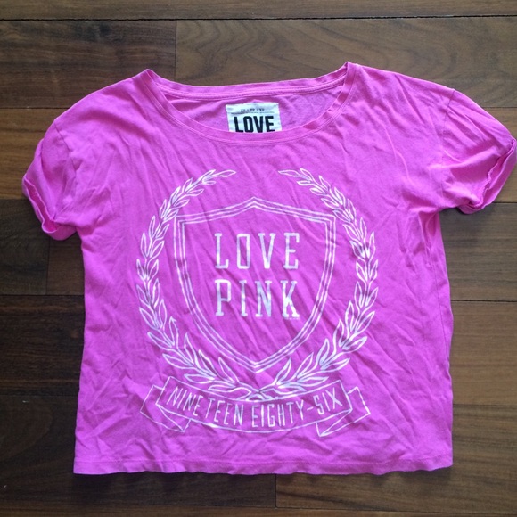PINK Victoria's Secret Tees & Tank - Picture 2 of 4