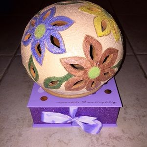 Candle Cover and Dish