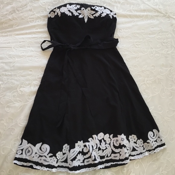 Guess Strapless Fit-and-Flare Dress