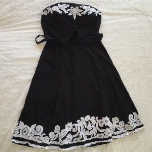 Guess Strapless Fit-and-Flare Dress