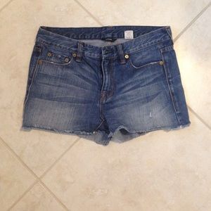 Jcrew jean shorts.