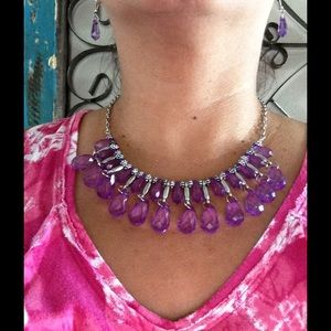 Brand new necklace and earring set.