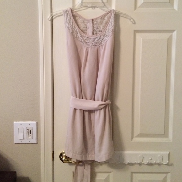 Nude Romper