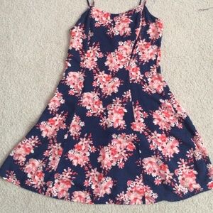 Floral print dress