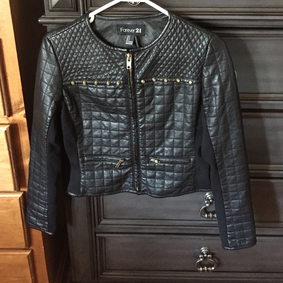 Leather jacket
