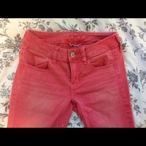 Pink American Eagle Denim