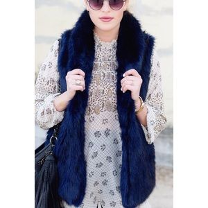 Faux Fur Vest
