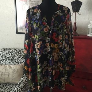 MuMu Floral Tunic