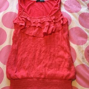 Love Culture ruffled tank top