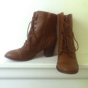Brown ankle boots