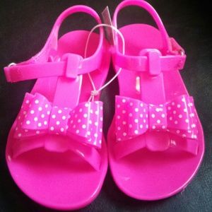 Adorable girl sandals