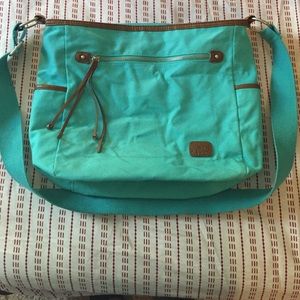 Blue messenger bag!!