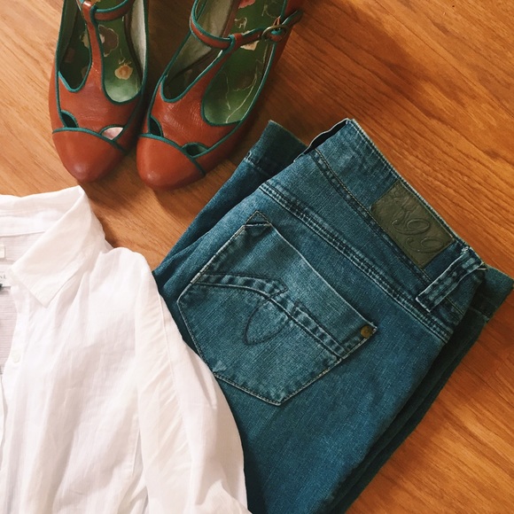 Level 99 wide leg jeans from Anthro