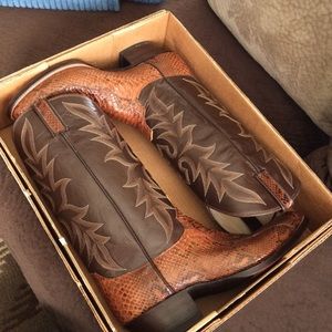 BRAND NEW Mens Dan Post Python Boots