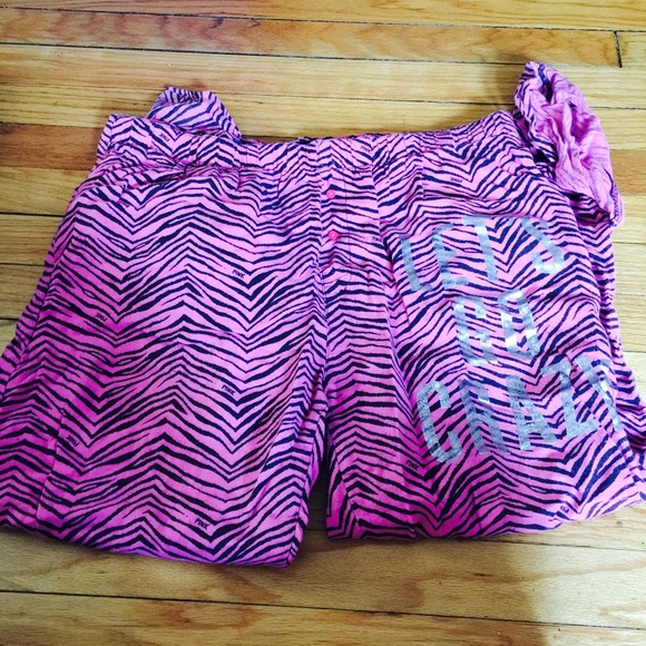 Let's Go Crazy Animal Print VS PJ Pants