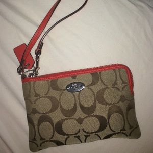 Coach wristlet