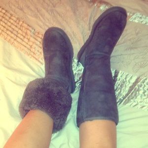 Tall Gray Ugg Boots