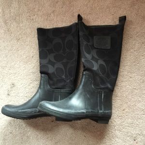 Coach Rain Boots