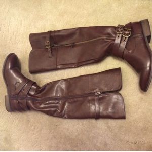 Brown Knee High Boots