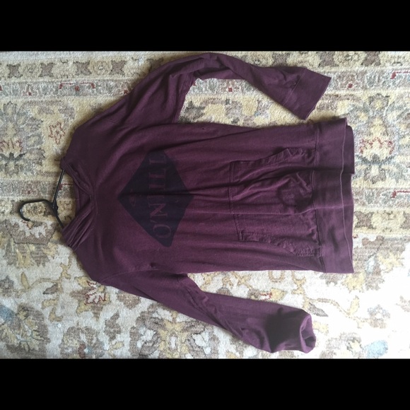 Maroon O'Neill hoodie
