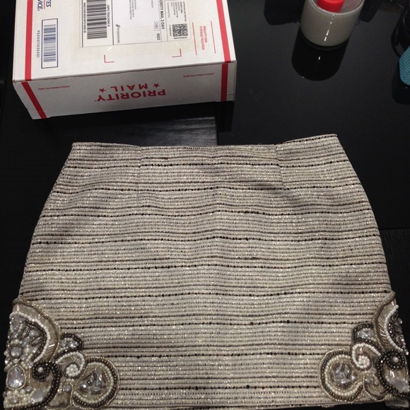 silver mimi skirt