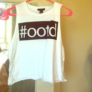 ootd crop top