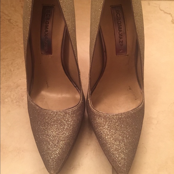 BCBG silver glitter heels... Gorgeous!!!! 💙💙