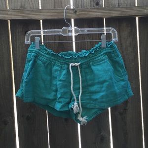 Roxy- turquoise shorts
