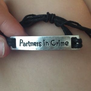 Partners in Crime bracelet
