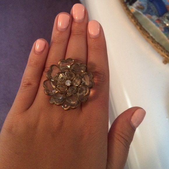 Flower Cocktail Ring