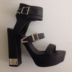 Nasty Gal Shoes - Nast Gal Shoe Cult Platforms with Silver Details Nasty Gal Shoes - Nast Gal Shoe Cult Platforms with Silver Details