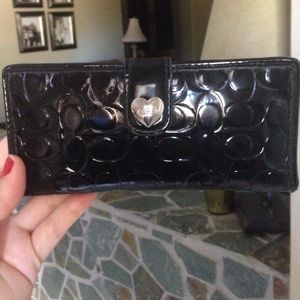 Coach wallet, semi used