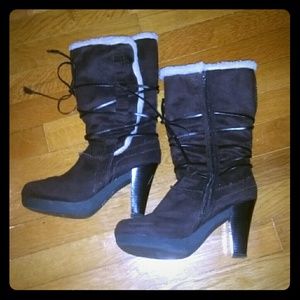 Brown boots