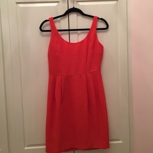 NEW Ann Taylor orange perfect dress