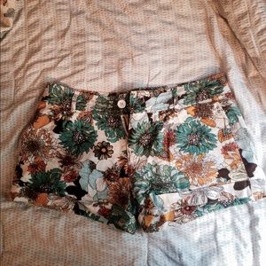 Floral shorts