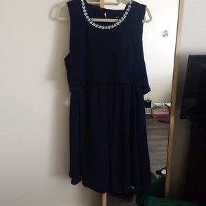 ASOS Maternity Layered Chiffon Dress