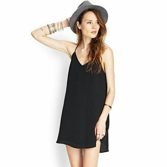 Forever 21 Black Cami Dress - sz M