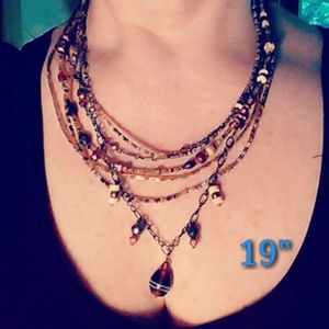 Chico's necklace - last picture is actual color!