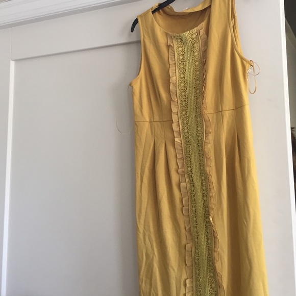 Yellow modcloth dress