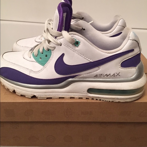 Nike Shoes - Nike Air Max Wright. Purple/White/Mint/Silver.