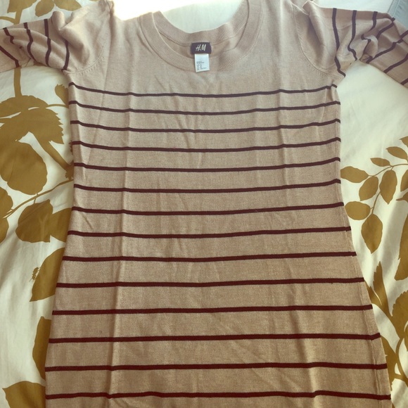 H&M sweater dress & loft dress