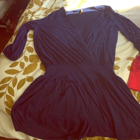 Rachel Pally short navy romper