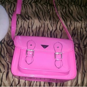 Pink satchel